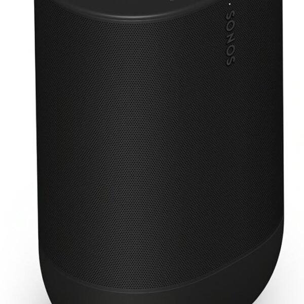 Sonos Move 2 - Black - Wireless Portable Bluetooth Speaker